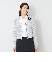 MIXツイード ジャケット