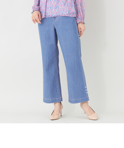 エレガンス ワイドデニム