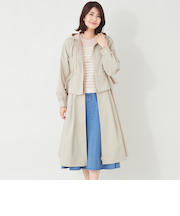 バイカラーボンディング マルチWAYコート