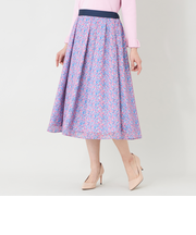 エアリージャカードフレア スカート