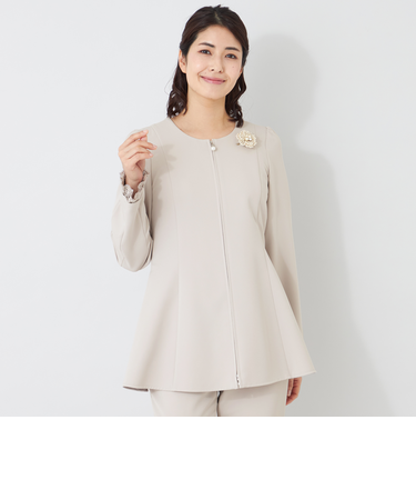 デュアルストレッチ ZIP チュニック