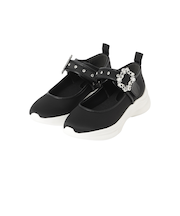 メリージェーンビジュースニーカー