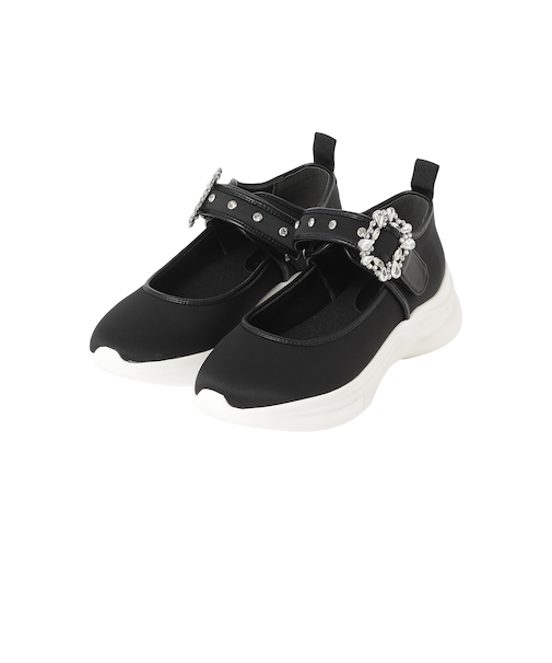 メリージェーンビジュースニーカー