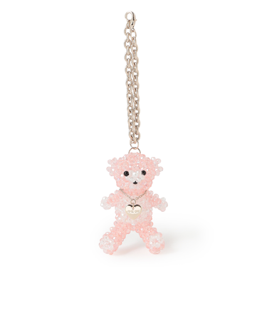 クリスタルベア バッグチャーム
