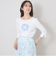 フルールモチーフ カットソー