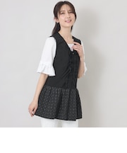 エンブロイダリーエレガンス ジレ