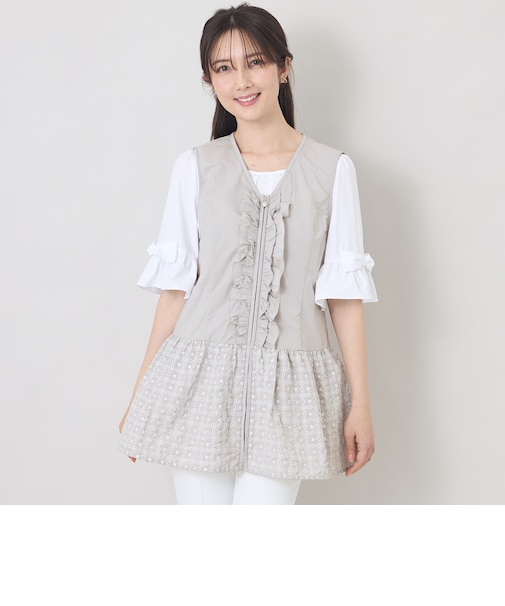 エンブロイダリーエレガンス ジレ