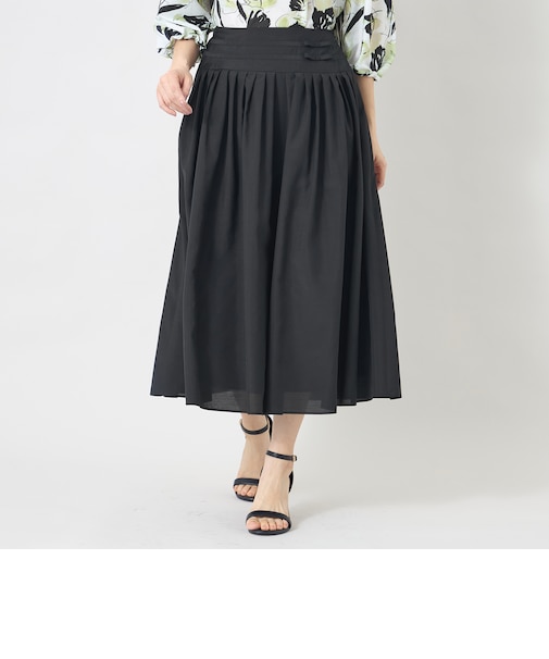 ブライトクロスリボンタック スカート