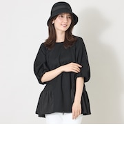 スモッキング ティアードチュニック