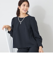 デュアルストレッチバックレース ブラウス