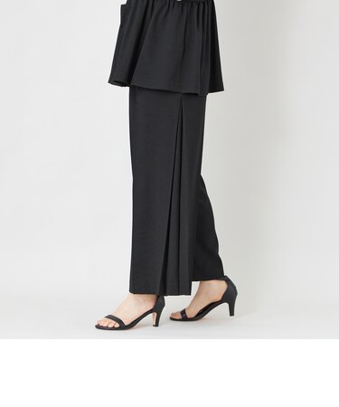 サマーコンフォート タックワイドパンツ