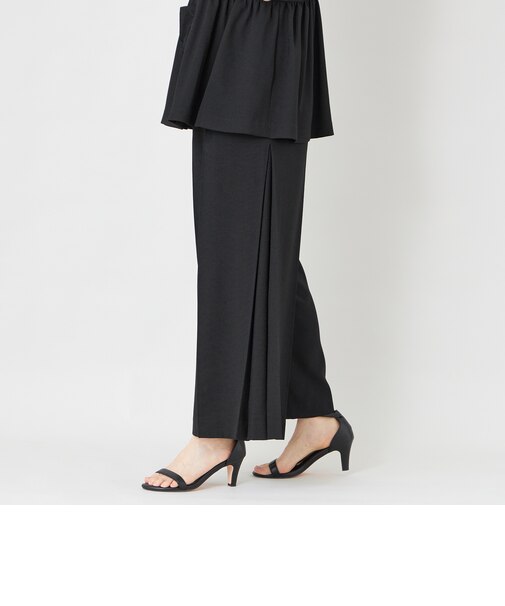 サマーコンフォート タックワイドパンツ