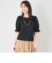 ポイントリボン デザインプルオーバー