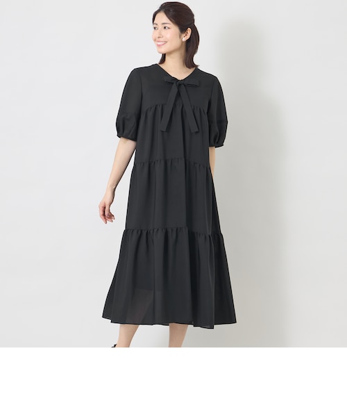 新品73,700円トゥービーシックレースコンビ ワンピースブラック 50サイズ トゥービーシック/ワンピース・ドレスの通販｜&mall（アンドモール