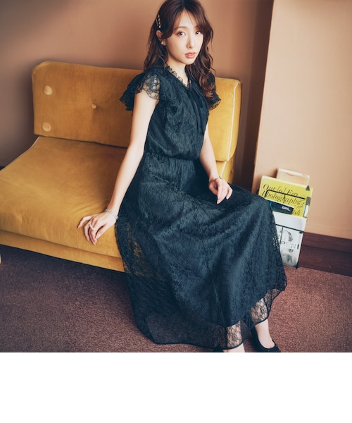 新品 TO BE CHIC 黒 ドレスワンピース 44 送料込み 新品 TO BE CHIC 黒