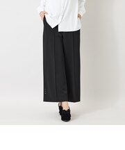 ウールライクストレッチ ワイドパンツ