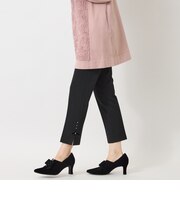 ウールライクストレッチ スリムパンツ