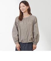 タフタギャザーブルゾン