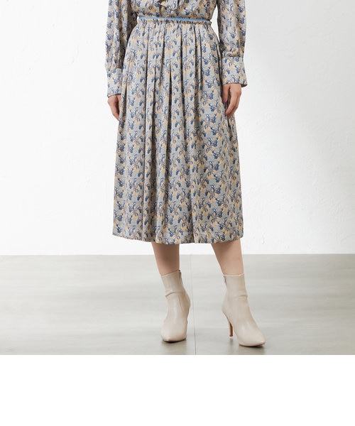LIBERTY】 MISS MAUD ギャザースカート｜アマカの通販｜&mall
