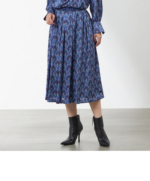 LIBERTY】 MISS MAUD ギャザースカート｜アマカの通販｜&mall