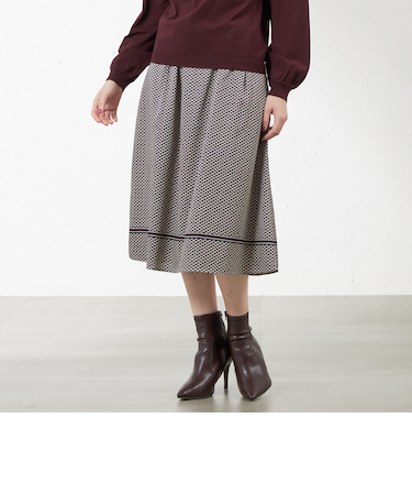 ピッコロプリントスカート
