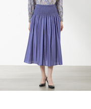 【STORY掲載】シャーリングジャガードスカート