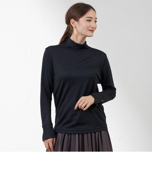 未使用 カシミヤ天竺 × DIAPLEX ネイビー 4 M 紺 プルオーバー 未使用 カシミヤ天竺 × DIAPLEX ネイビー 4 M 紺 プルオーバー