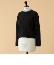 【WEB・一部店舗限定】【ATELIER COLLECTION】ビジューニットプルオーバー