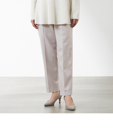 サキソニーセミテーパードパンツ