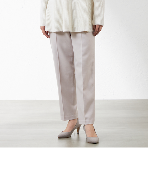 サキソニーセミテーパードパンツ