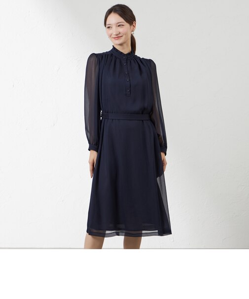 ヴィンテージジョーゼットワンピース