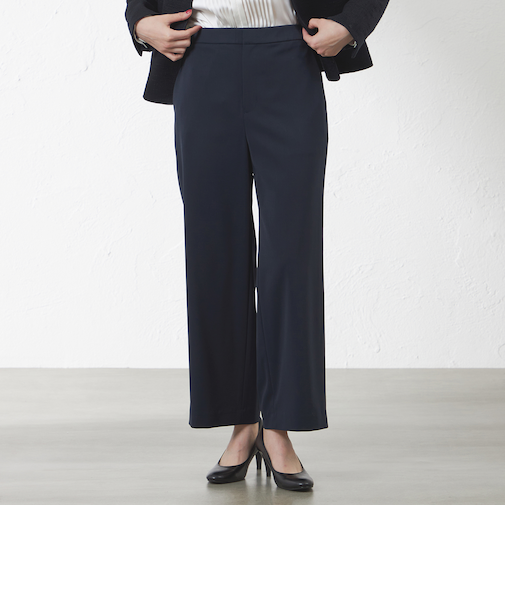 トリクシオントロワイドクロップドパンツ