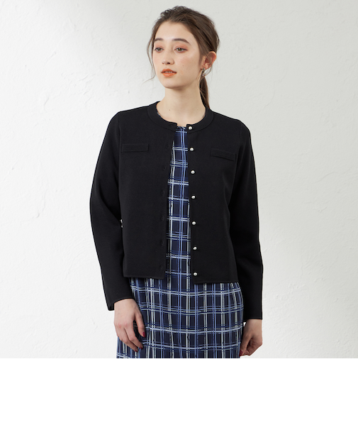 【Anniversary piece】シルクミックスニットジャケット