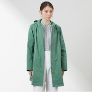 【花粉防止・撥水機能付き】【Anniversary　Piece】ポランガードスタンドカラーコート