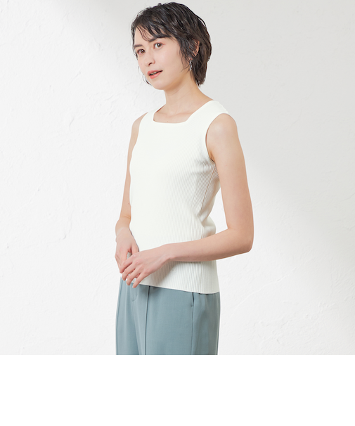 レーヨンストレッチタンクトップ