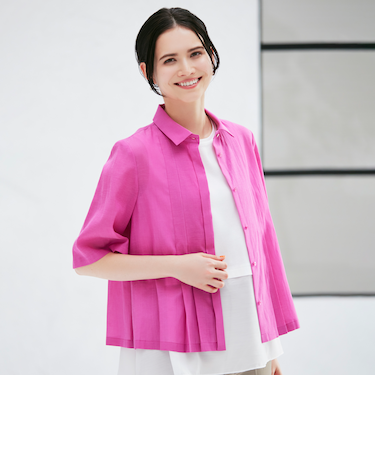 シルキーローンショートシャツ