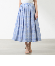 リンジーガーデン タック&ギャザーディテールスカート