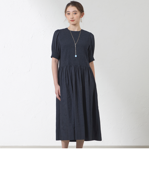 ヴィンテージスラブシャーリーワンピース