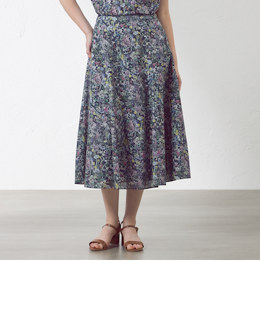 【Anniversary Piece】ワイルドフラワーフレアスカート