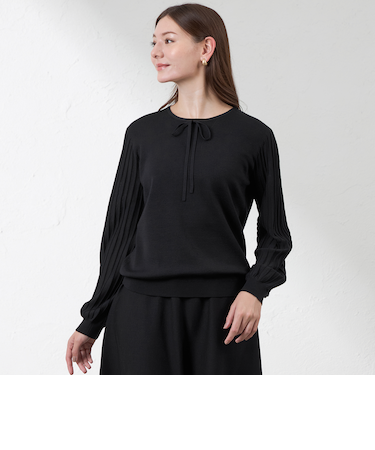 リボンタイニット