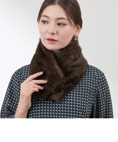 ケーブルフェイクファーティペット｜アマカの通販｜&mall