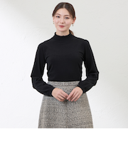 ライトバルキーシャーリングニット