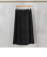 【ATELIER COLLECTION】 スパンコールツイードスカート