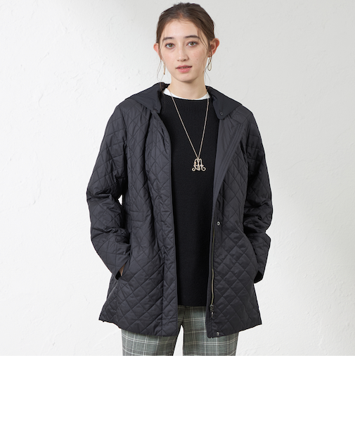 キルトミドルコート