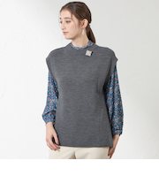 チュニックニットベスト