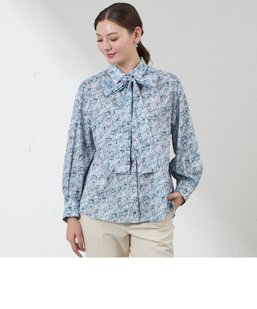 【LIBERTY】タナローンシャツブラウス（アレキサンドラ）