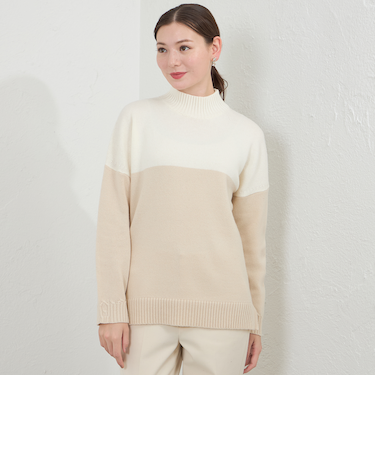 ウォッシャブルマルチウールニット