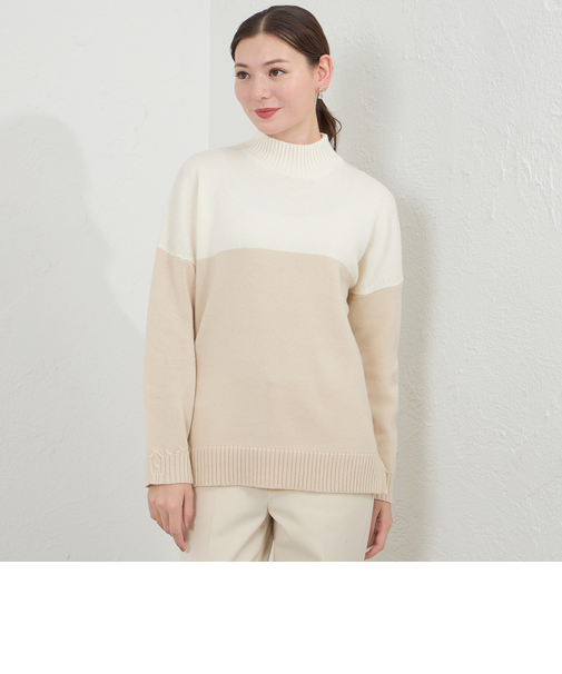 ウォッシャブルマルチウールニット