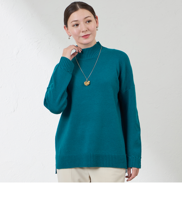 ウォッシャブルマルチウールニット