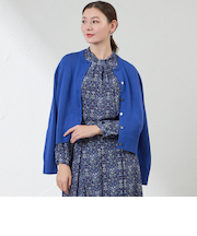 シルクミックスニットカーディガン